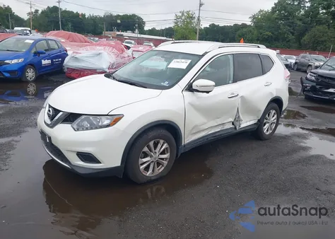 2015 Nissan Rogue Sv from USA, damaged, VIN KNMAT2MV9FP539858